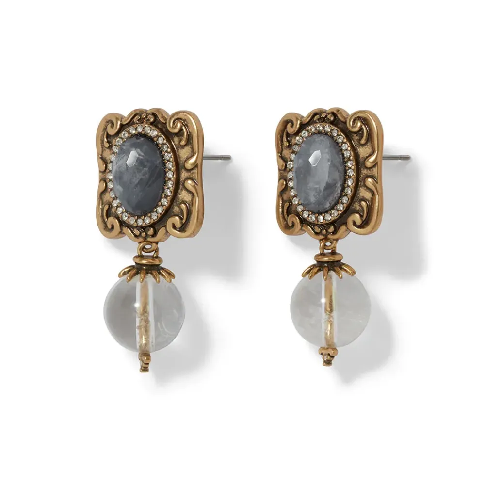 Outlet Italian Baroque Drop Earrings Earrings