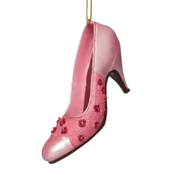 Discount Italian Floral Pump Shoe Ornament Ornaments