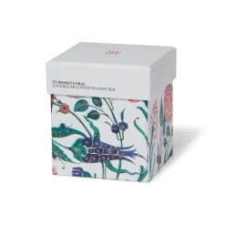 Discount Iznik Garden Covered Mug With Tea Infuser Tableware