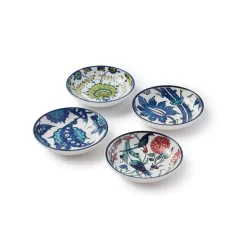 Fashion Iznik Garden Oil Cruet And Dipping Bowl Set Tableware