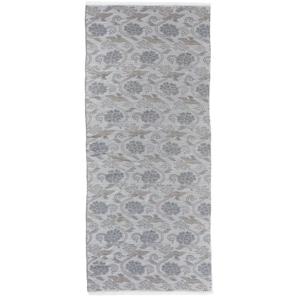 Sale Japanese Birds And Flowers Oversize Jacquard Shawl Scarves & Wraps