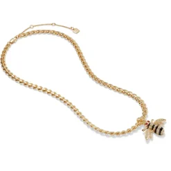 New Jeweled Bee Pendant Necklace Necklaces