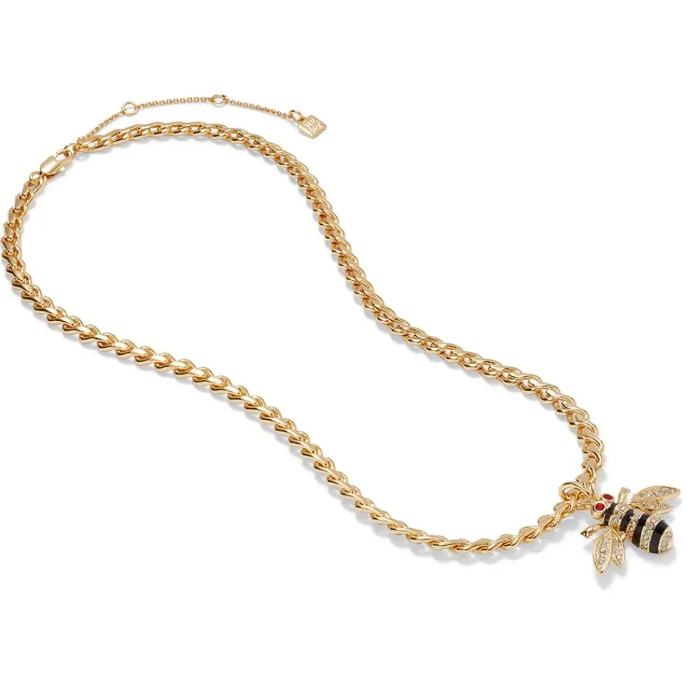 New Jeweled Bee Pendant Necklace Necklaces