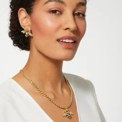 New Jeweled Bee Pendant Necklace Necklaces
