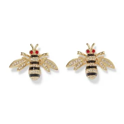 Best Jeweled Bee Stud Earrings Earrings