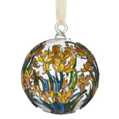 Clearance Louis C. Tiffany Daffodil Cloisonne Ornament Ornaments
