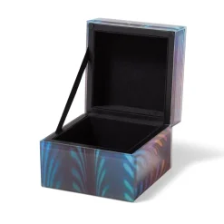 Sale Louis C. Tiffany Favrile Palmette Small Glass Box Decorative Accents