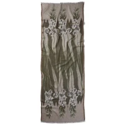 New Louis C. Tiffany Gladioli Wool-Blend Shawl Scarves & Wraps