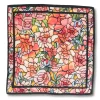 Outlet Louis C. Tiffany Peonies Silk Neckerchief Scarves & Wraps