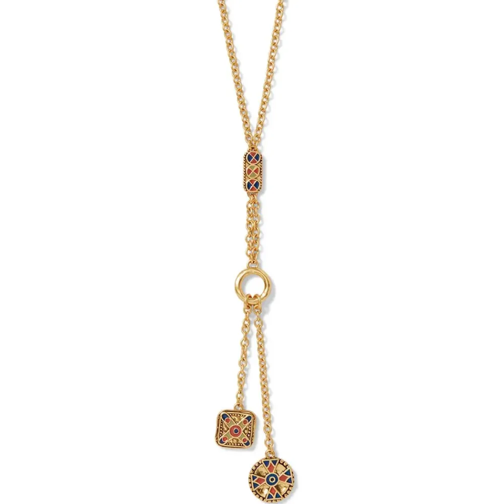 Discount Medieval Byzantine T-Bar Lariat Necklace Necklaces