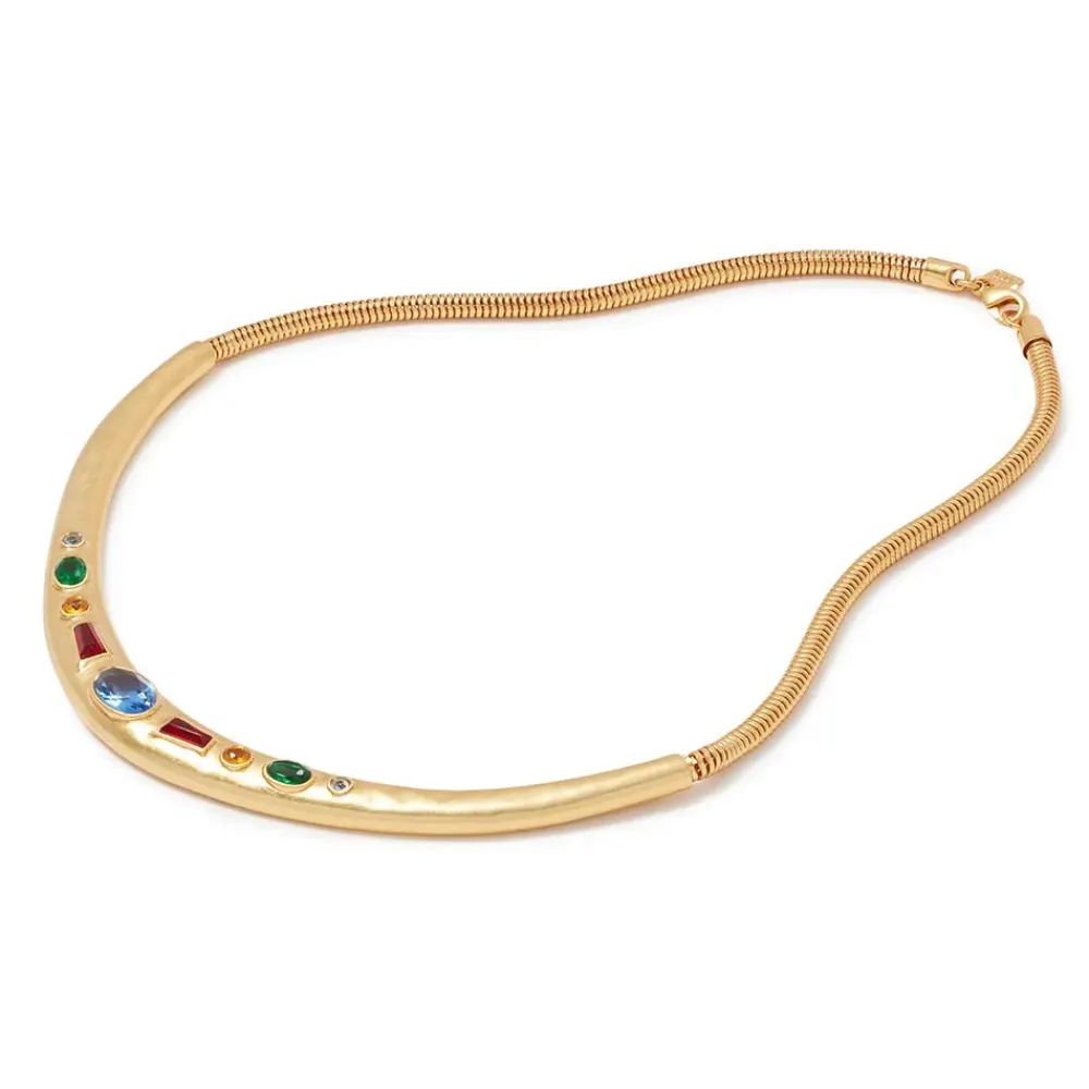 Discount Medieval Stone Collar Necklace Necklaces