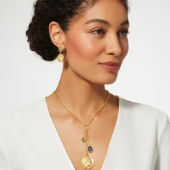 Discount Mediterranean Coin Drop Earrings Earrings