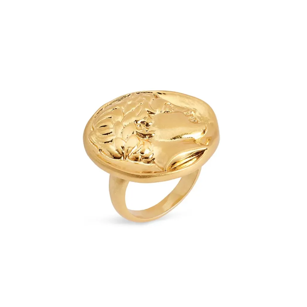 Discount Mediterranean Coin Ring Rings