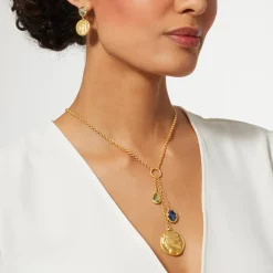 Clearance Mediterranean Coin Y-Necklace Necklaces