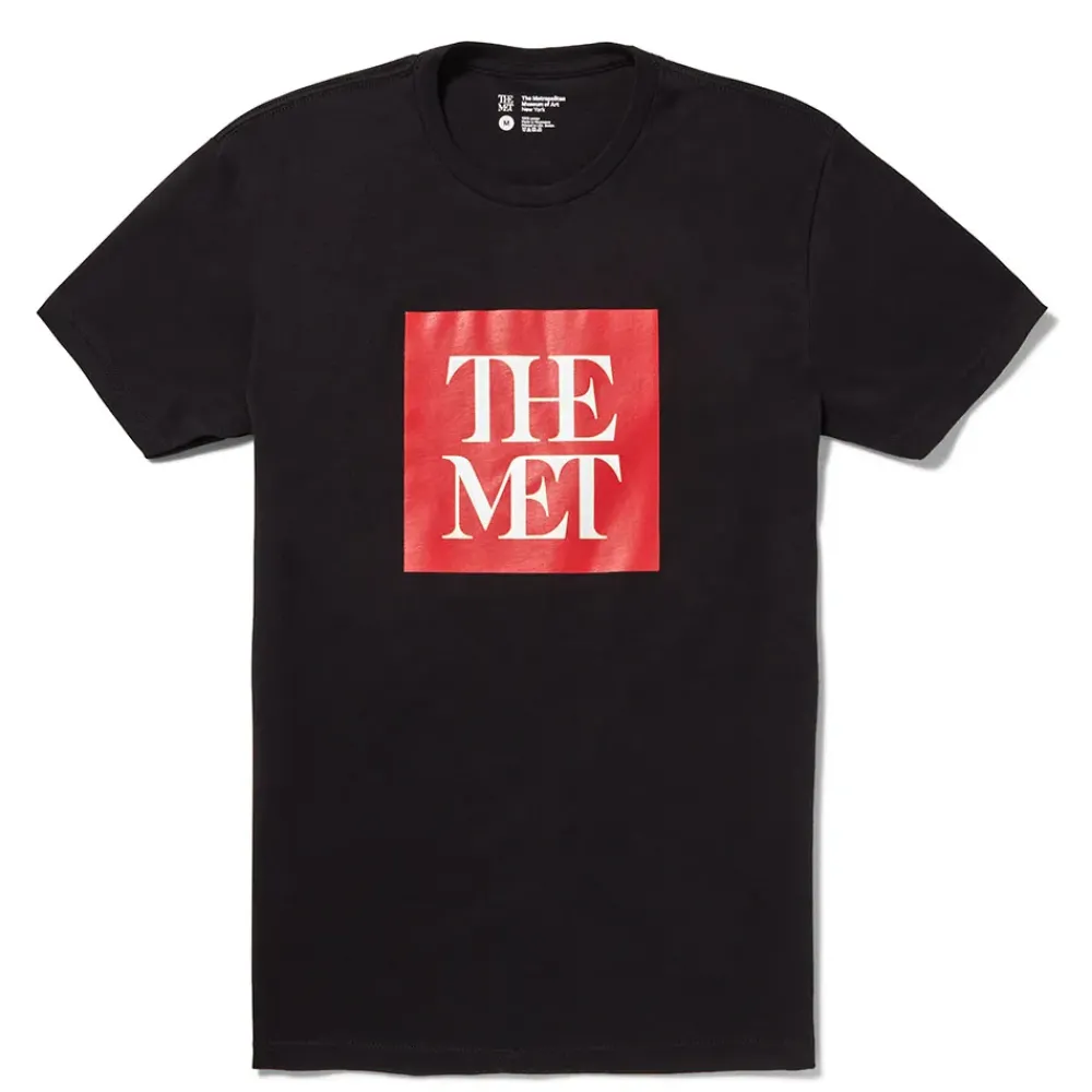 Clearance Met Block Logo Unisex Tee Clothing