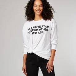 Clearance Met Campus Long-Sleeve Tee Clothing
