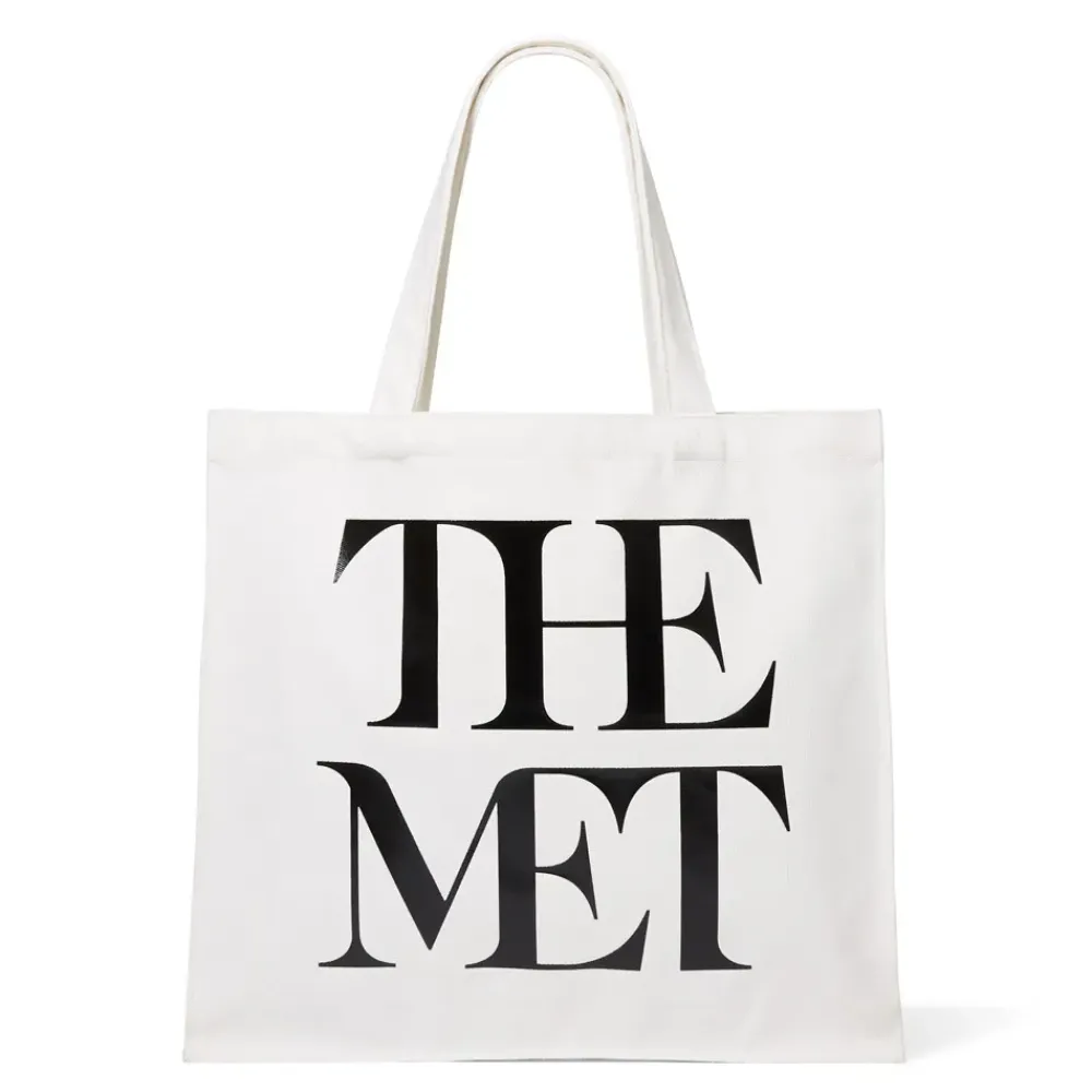 Clearance Met Logo Canvas Tote Bags