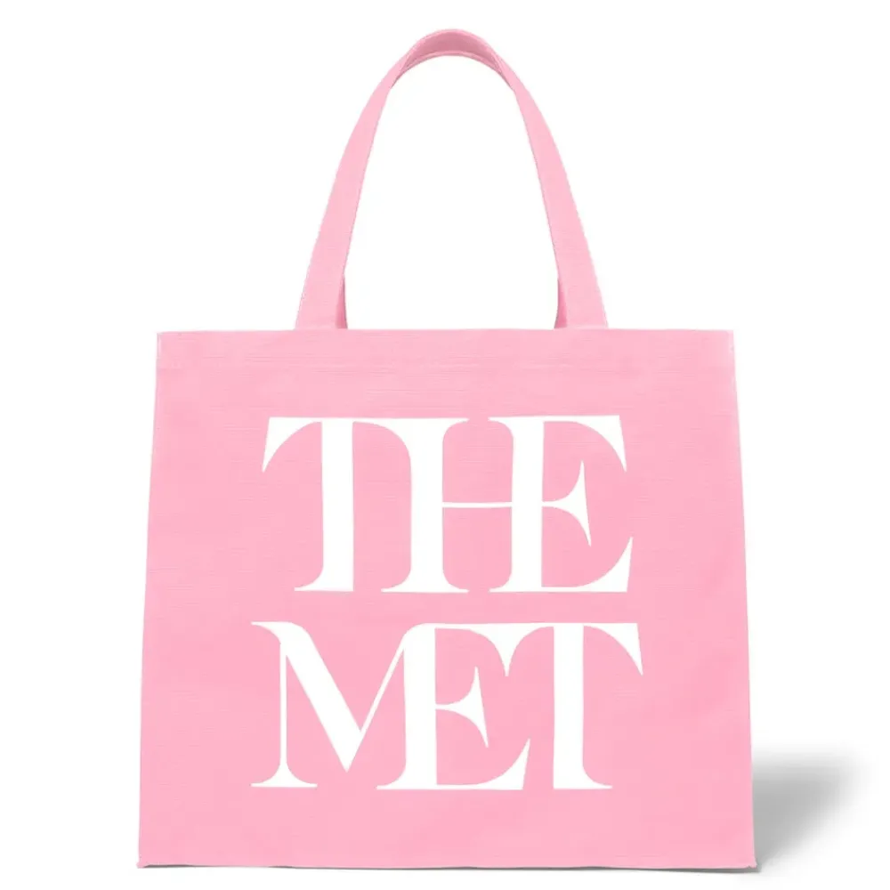 Clearance Met Logo Canvas Tote Bags