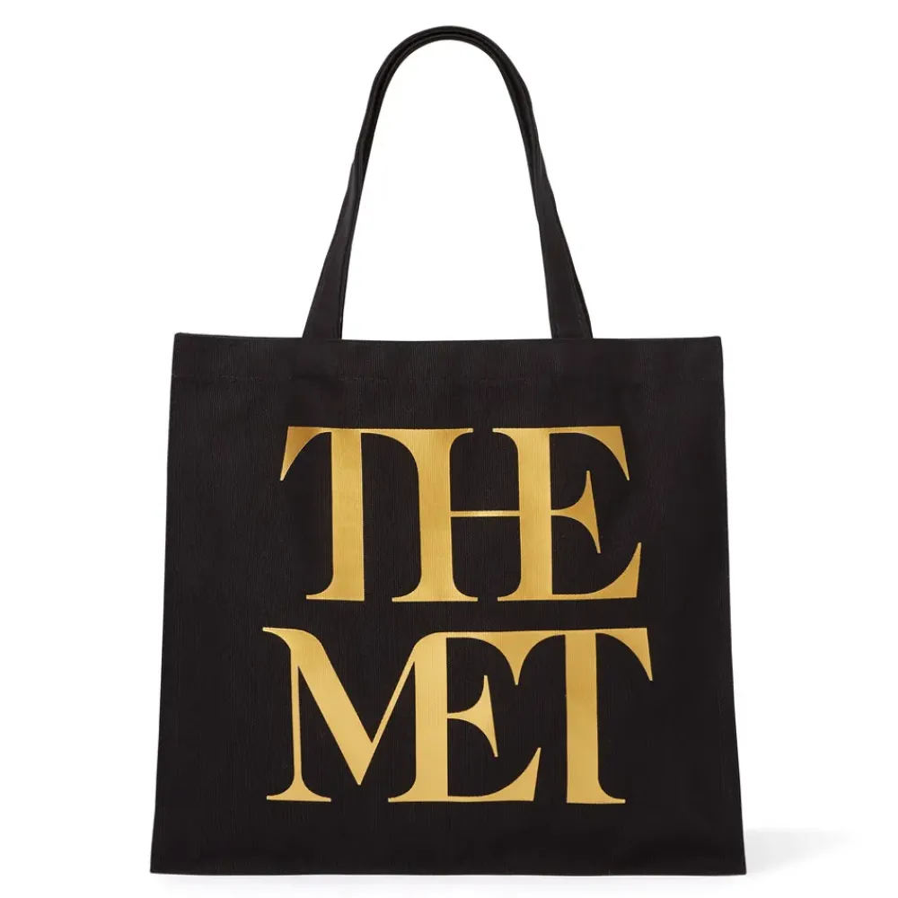 Clearance Met Logo Canvas Tote Bags