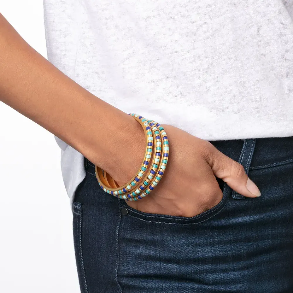 New Middle Kingdom Cylindrical Bead Bangles Bracelets