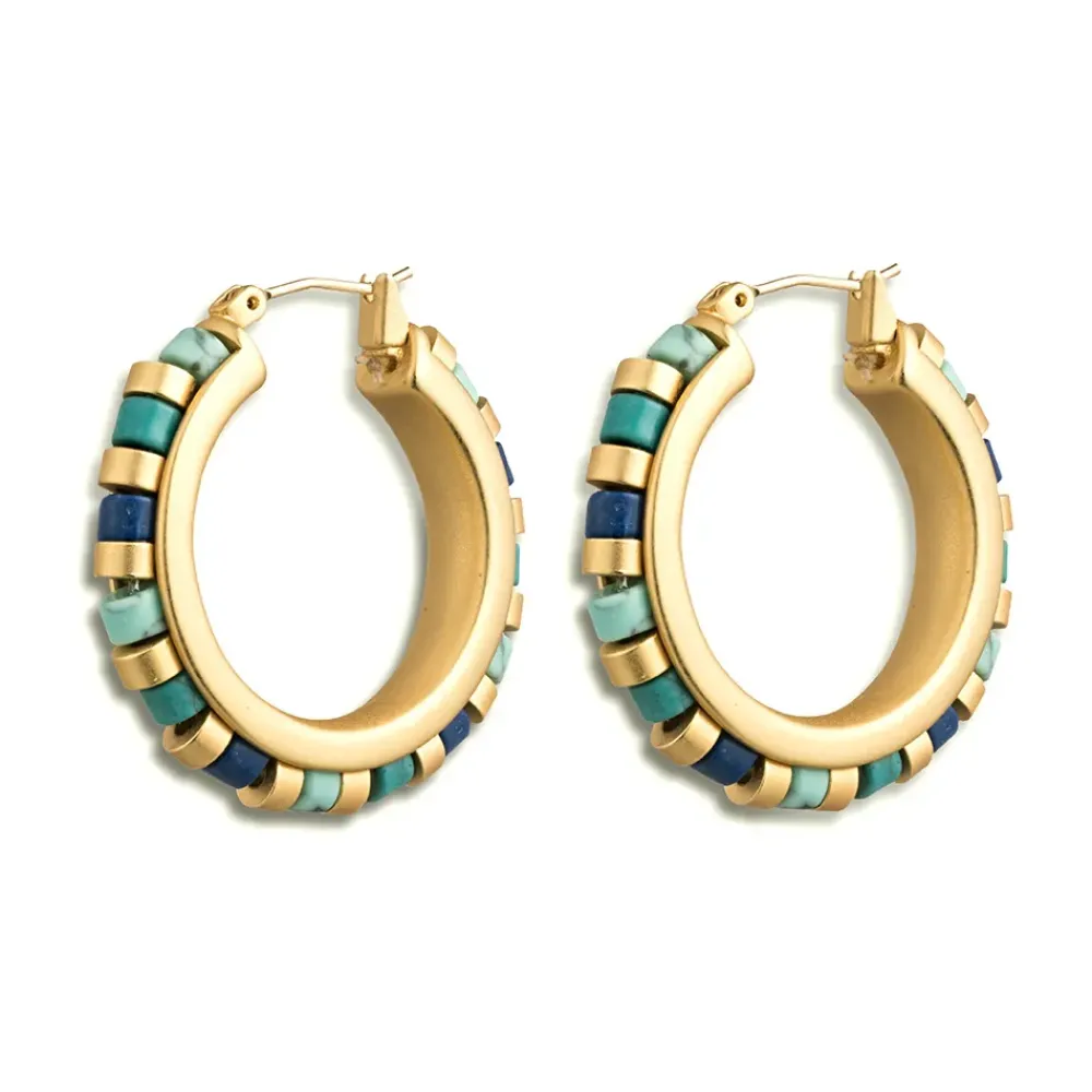 Best Middle Kingdom Cylindrical Bead Earrings Earrings