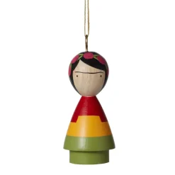 Best Modern Artist Wood Ornament Set Ornaments