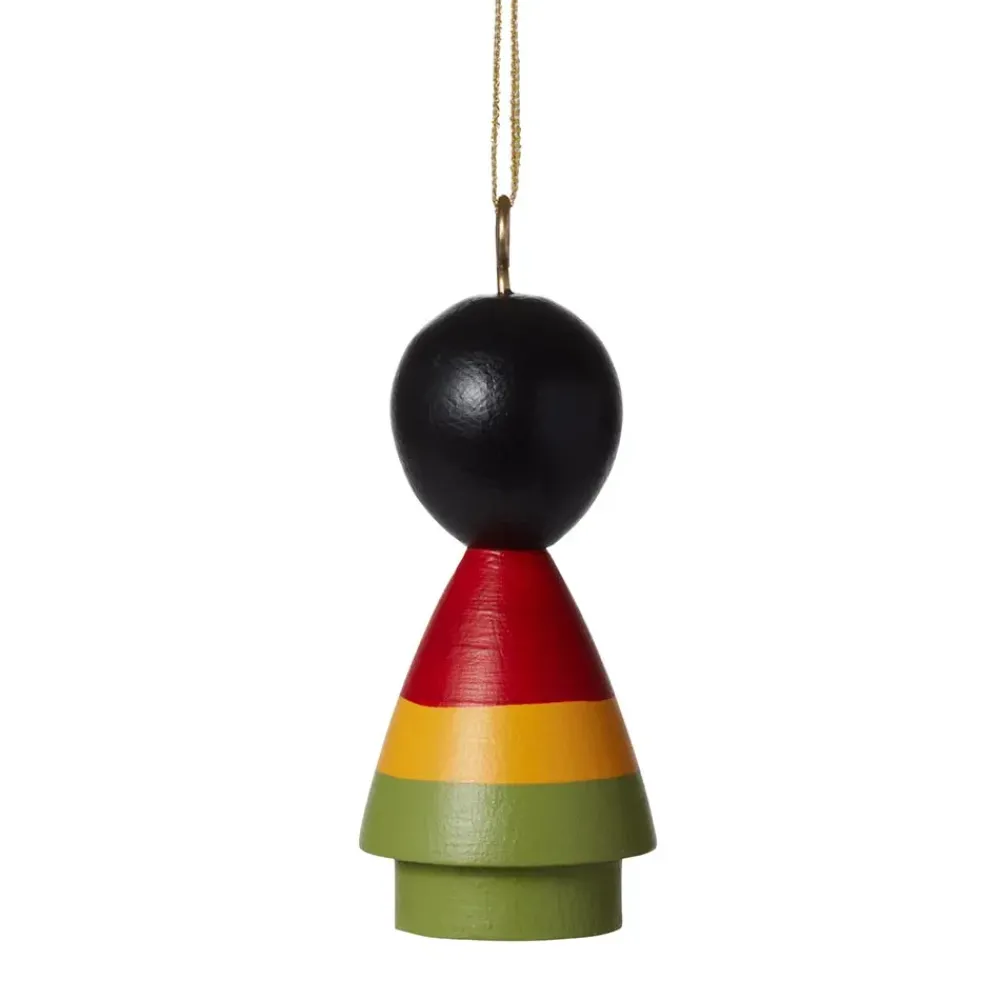 Best Modern Artist Wood Ornament Set Ornaments