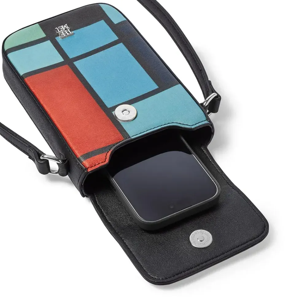 Discount Mondrian Composition Crossbody Phone Purse Bags