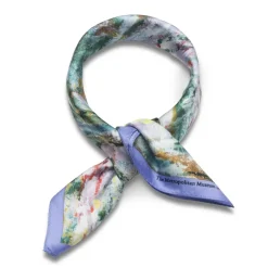 Outlet Monet Bridge And Water Lilies Silk Neckerchief Scarves & Wraps