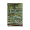 Outlet Monet Bridge And Water Lilies Glass Tray Decorative Accents