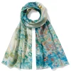 Best Monet Garden At Argenteuil Oblong Silk Scarf Scarves & Wraps