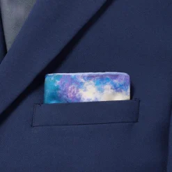 Online Monet Morning On The Seine Silk Pocket Square Small Accessories