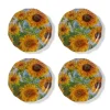 Hot Monet Sunflowers Side Plate Set Tableware