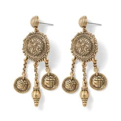 Hot Ottoman Coin Chandelier Earrings Earrings