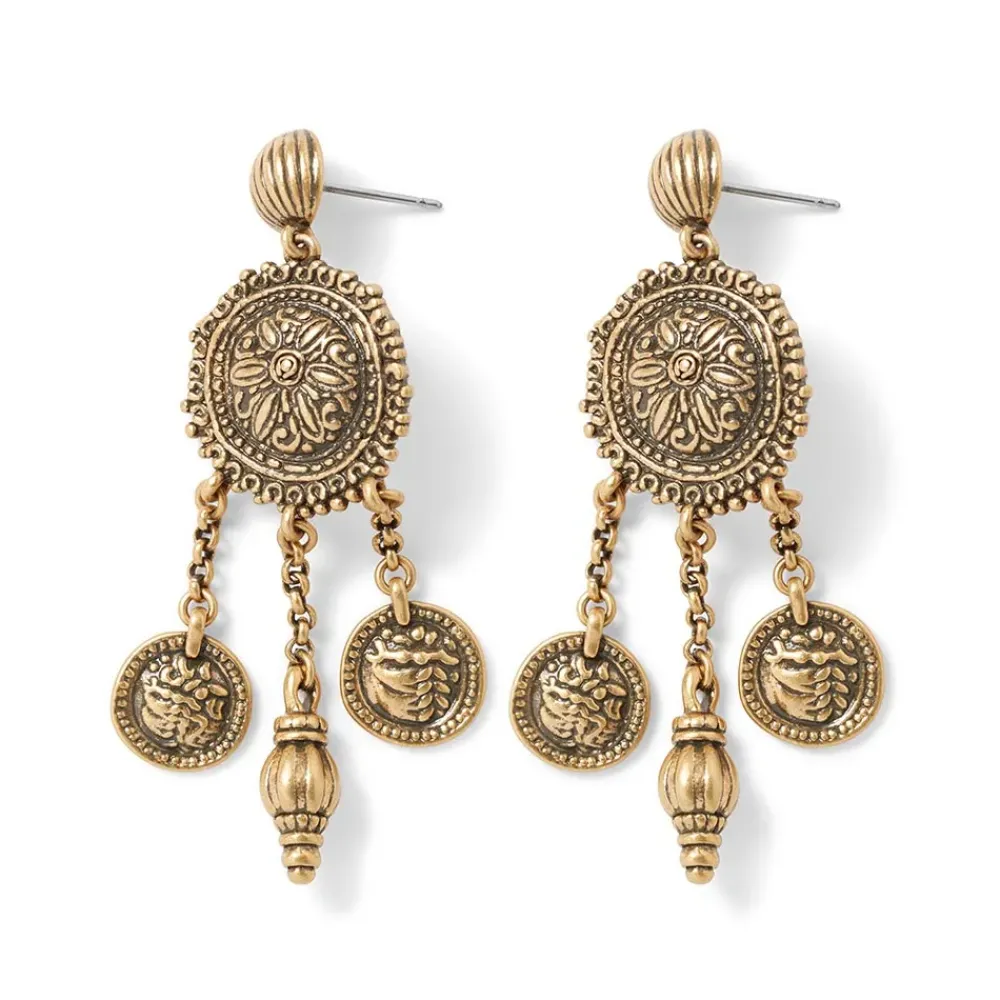 Hot Ottoman Coin Chandelier Earrings Earrings
