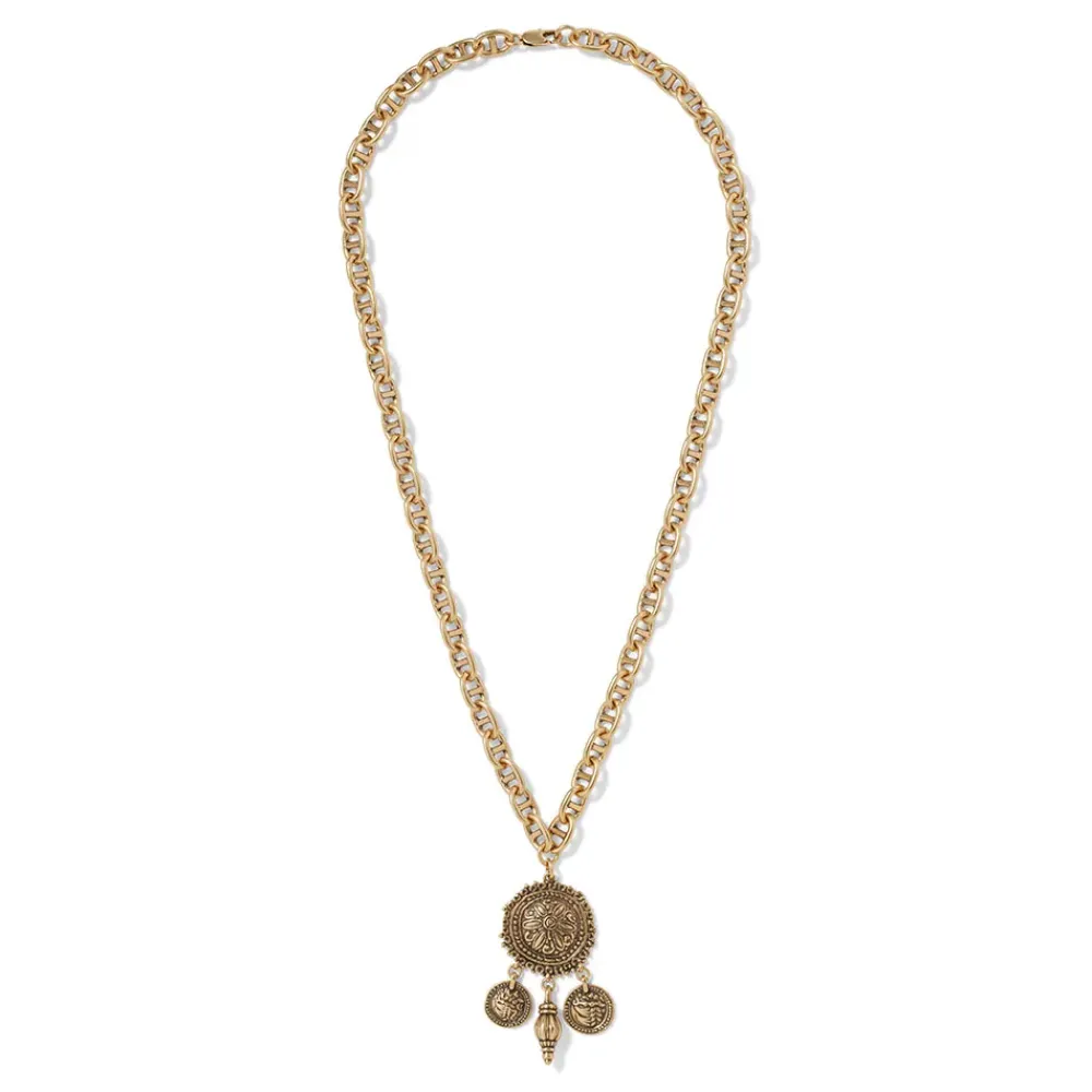 New Ottoman Coin Pendant Necklace Necklaces