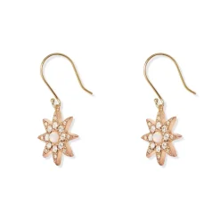 Online Ottoman Star Gilded Drop Earrings Earrings
