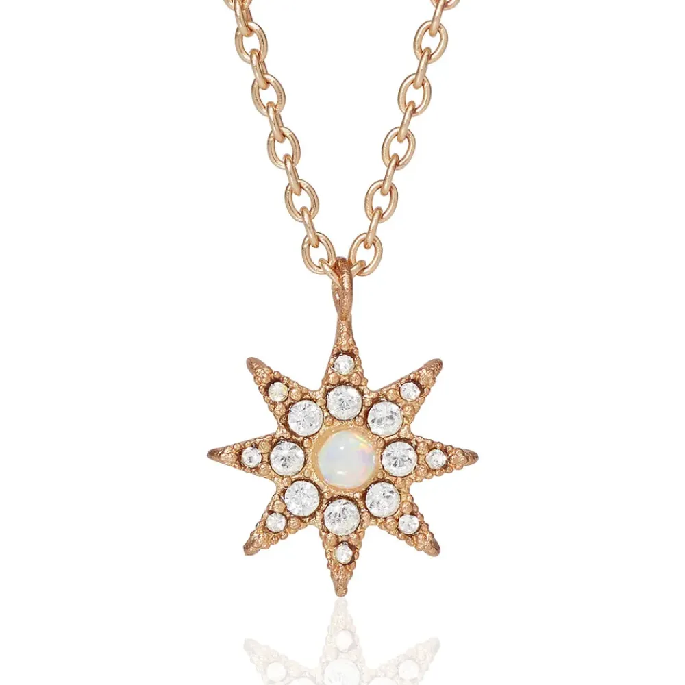 New Ottoman Star Gilded Pendant Necklace Necklaces