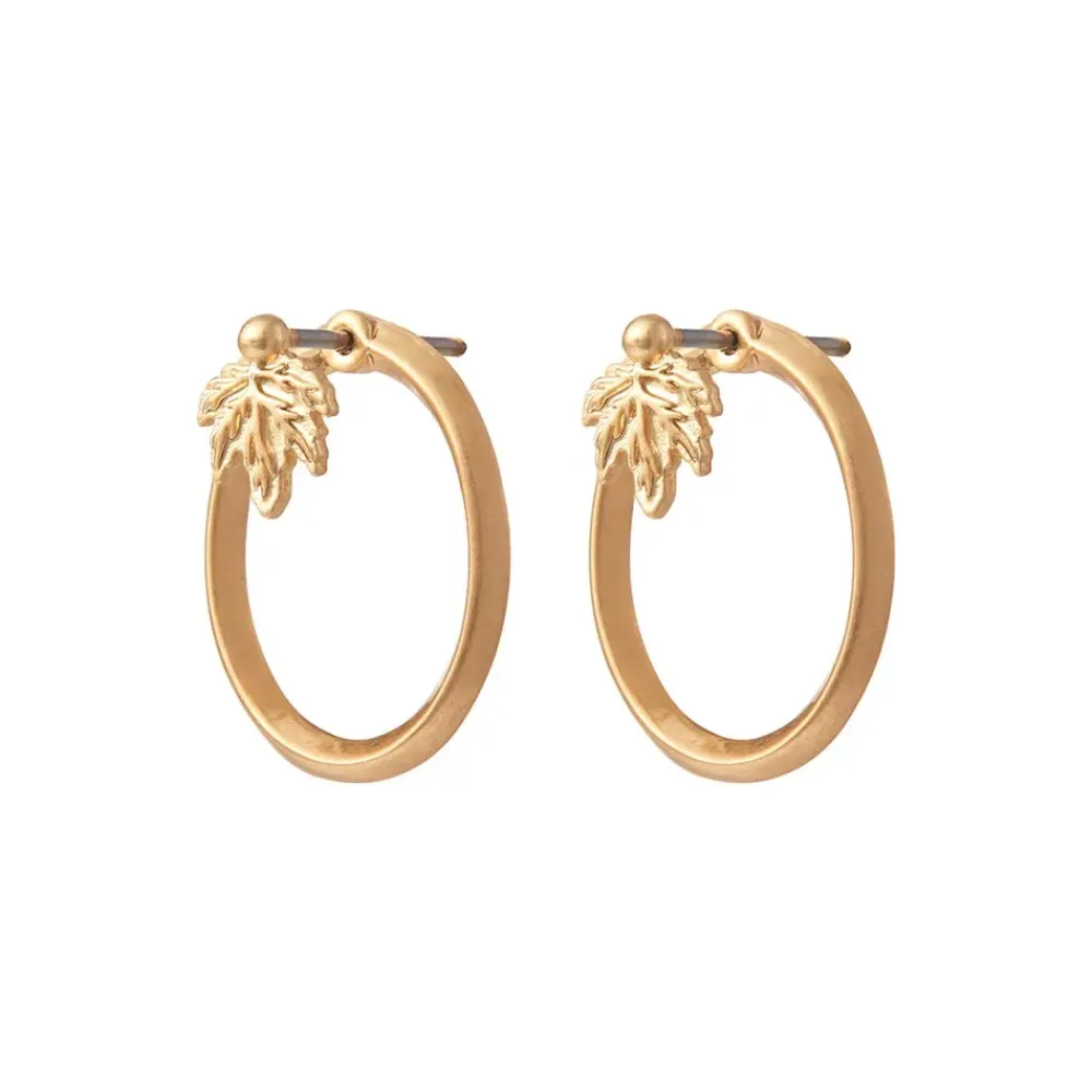 Sale Oval Picture Frame Ear Jacket Earrings