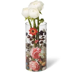 Fashion Peeters Bouquet Of Flowers Glass Vase Decorative Accents