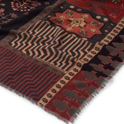 Online Persian Garden Oversize Square Wool Scarf Scarves & Wraps