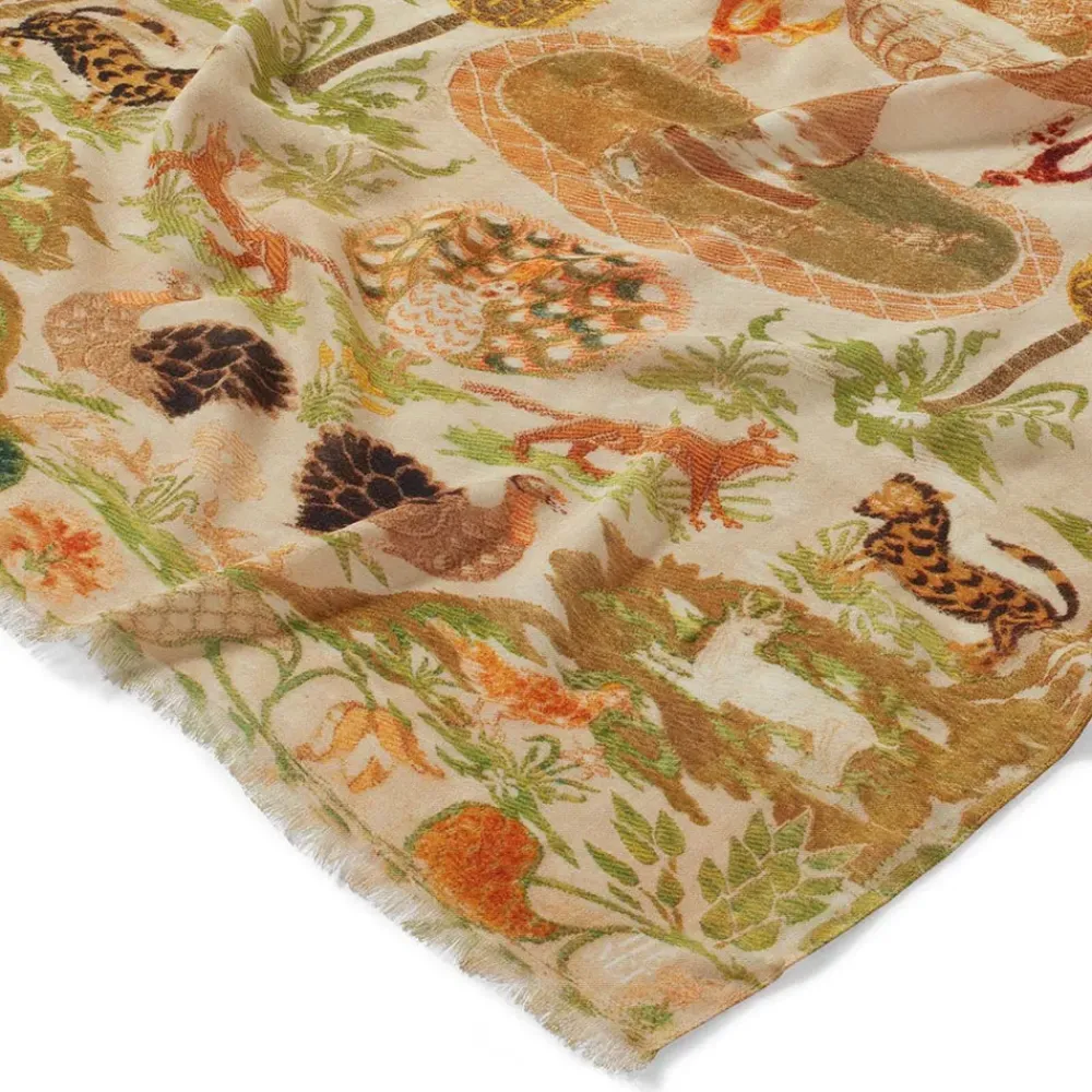 Sale Portuguese Garden Oblong Scarf Scarves & Wraps