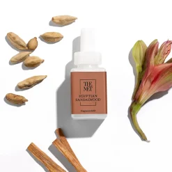 New Pura Blue Water Lotus And Egyptian Sandalwood Fragrance Set With Diffuser Decorative Accents