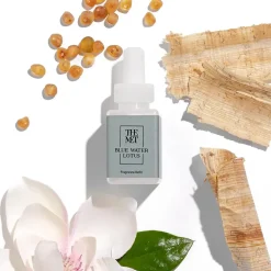 New Pura Blue Water Lotus And Egyptian Sandalwood Fragrance Set With Diffuser Decorative Accents