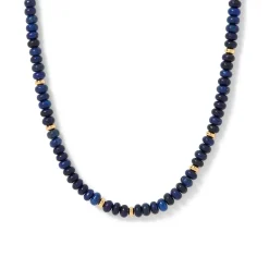 Discount Royal Egyptian Beaded Lapis Necklace Necklaces
