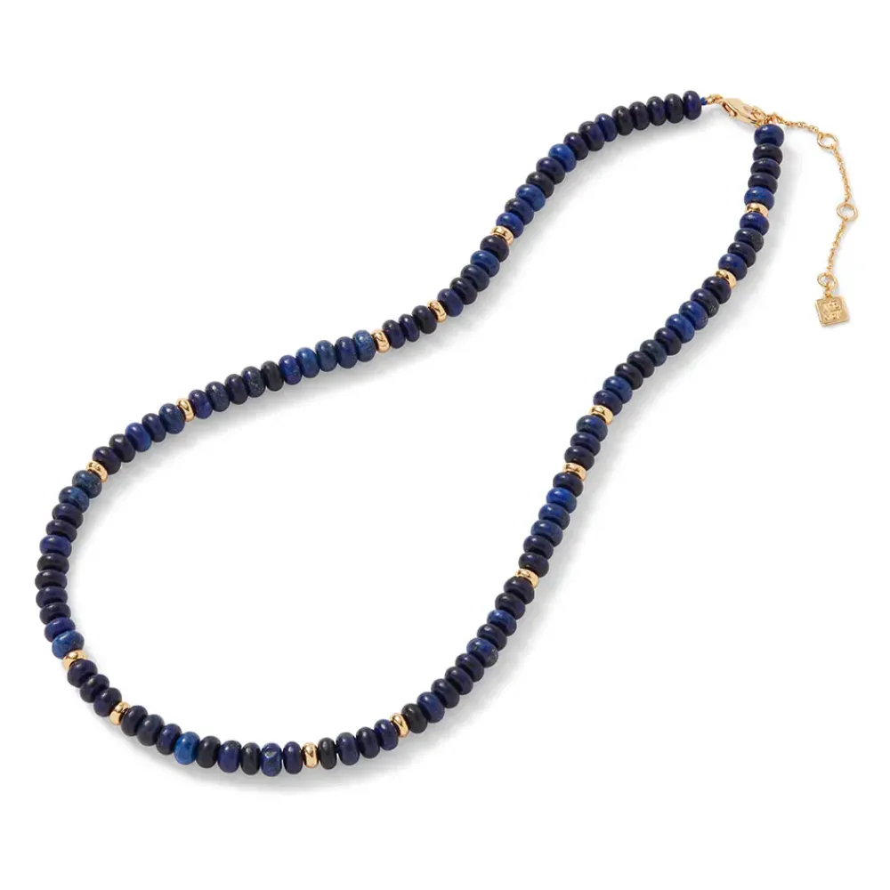 Discount Royal Egyptian Beaded Lapis Necklace Necklaces