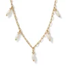 Outlet Royal Tudor Pearl And Chain Necklace Necklaces