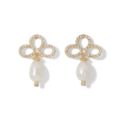 Hot Royal Tudor Pearl Drop Earrings Earrings