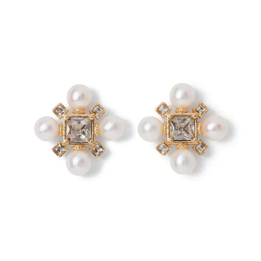 Online Royal Tudor Statement Stud Earrings Earrings