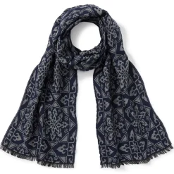 Sale Spanish Snowflake Jacquard Scarf Scarves & Wraps